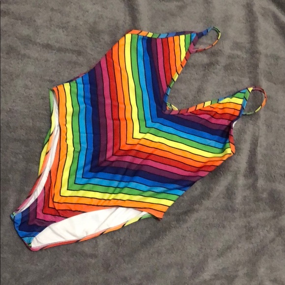Forever 21 Other - Forever 21 Rainbow bathing suit